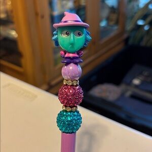Colorful Beaded pen. Nightmare before Christmas. Handmade never used